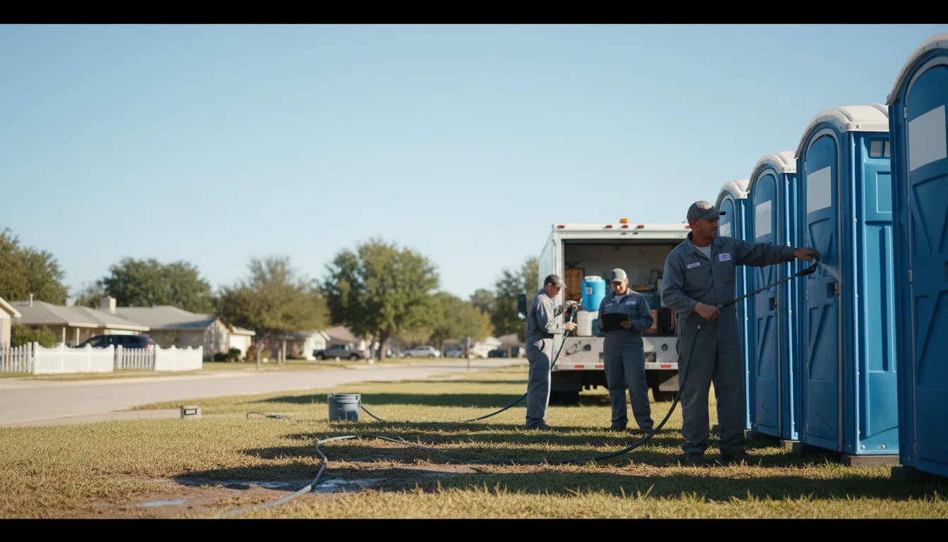 Long-Term Portable Toilet Rental in Evansville, MN near me